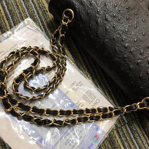 頂級高仿包包chanel 01112最新經典款CF小牛皮壓花鱷魚紋時尚單肩鏈條口蓋包chb11840