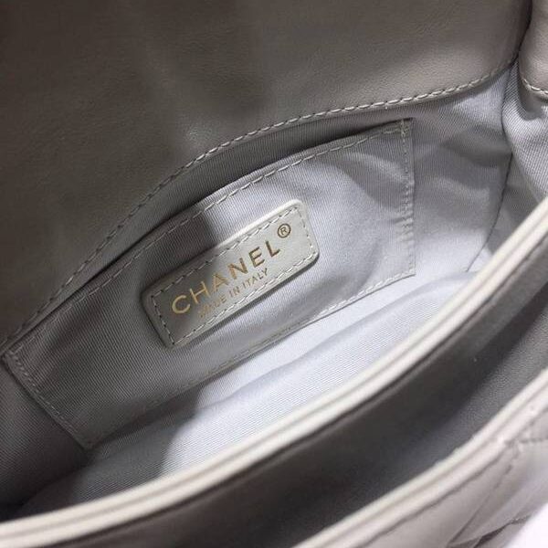 a貨新品chanel 9936口蓋包原廠牛皮chb11903