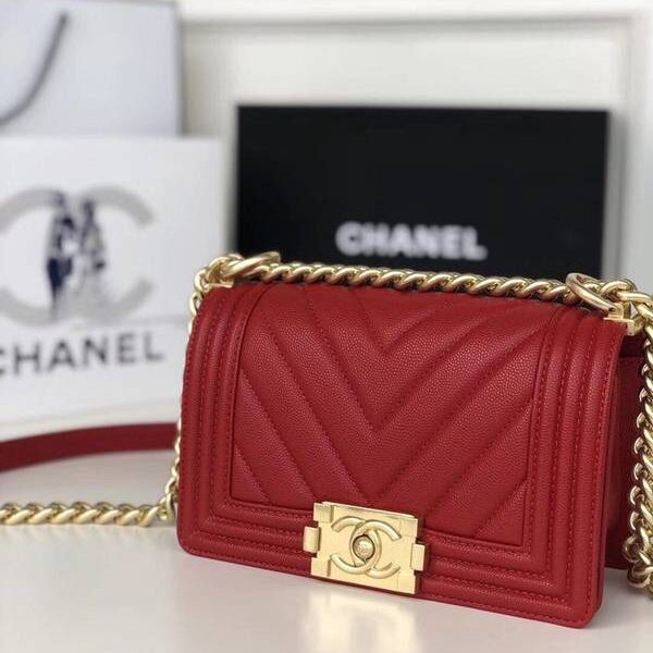 a貨chanel67085原單質量原單進口魚子醬牛皮chb11917
