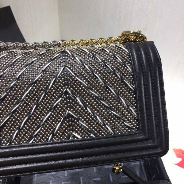 原單chanel leboy 手工製造釕釘絲棉 chb12015 3 原單chanel leboy 手工製造釕釘絲棉 chb12015