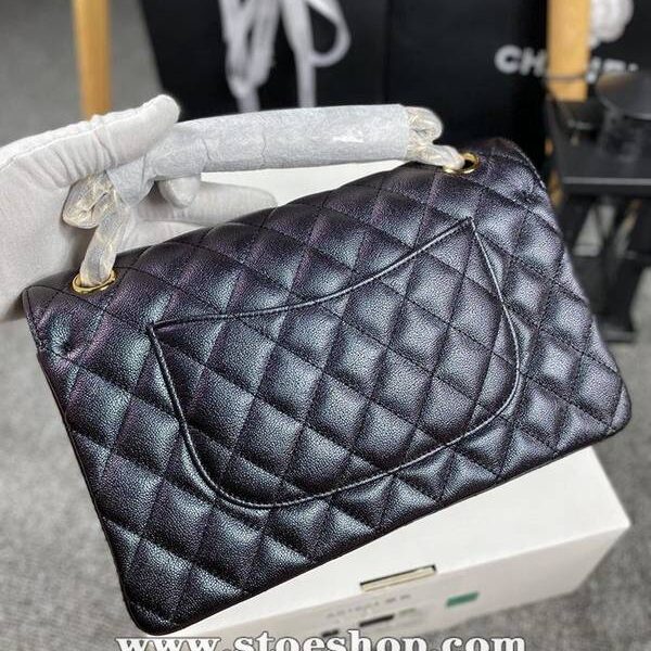 高仿精品批發chanel經典CF款菱格、菱格金銀扣chb12025