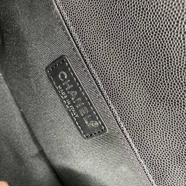 最高等級chanel 18秋冬爆款67086 leboy系列V格進口細球紋小牛皮chb12036
