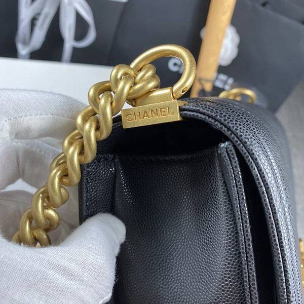 高仿包包批發chanel 18秋冬爆款67086 leboy系列V格進口細球紋小牛皮chb12038