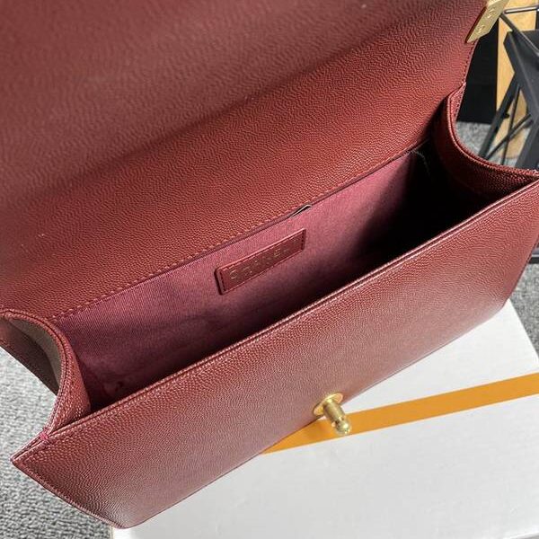 高仿包chanel 18秋冬爆款67086 leboy系列V格進口細球紋小牛皮chb12040