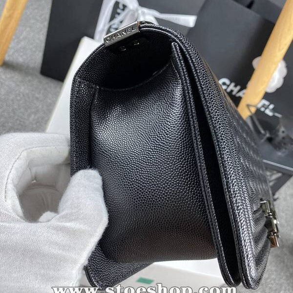 高仿精品推薦chanel 18秋冬爆款67086 leboy系列菱格進口細球紋小牛皮chb12042