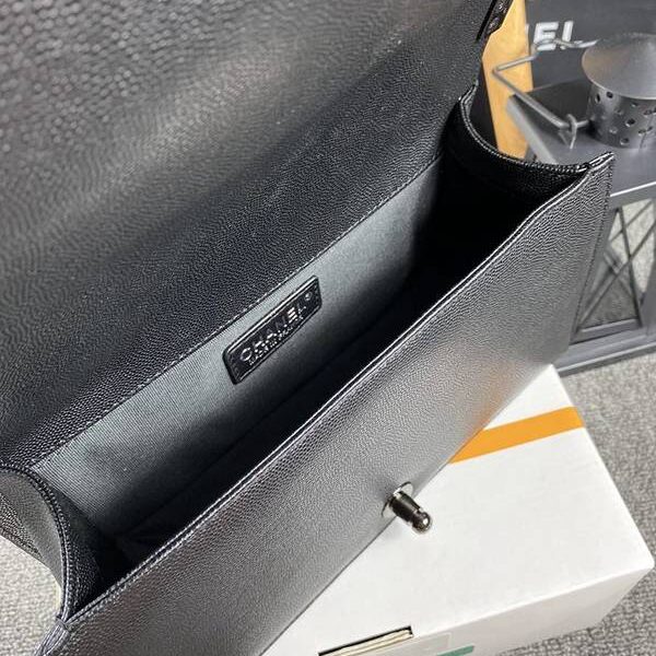 高仿精品推薦chanel 18秋冬爆款67086 leboy系列菱格進口細球紋小牛皮chb12042