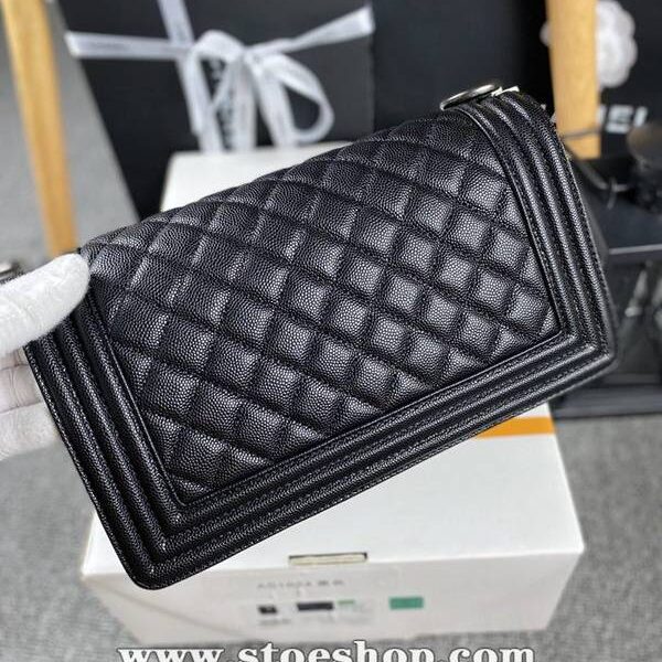高仿包包批發chanel 18秋冬爆款67086 leboy系列菱格進口細球紋小牛皮chb12043