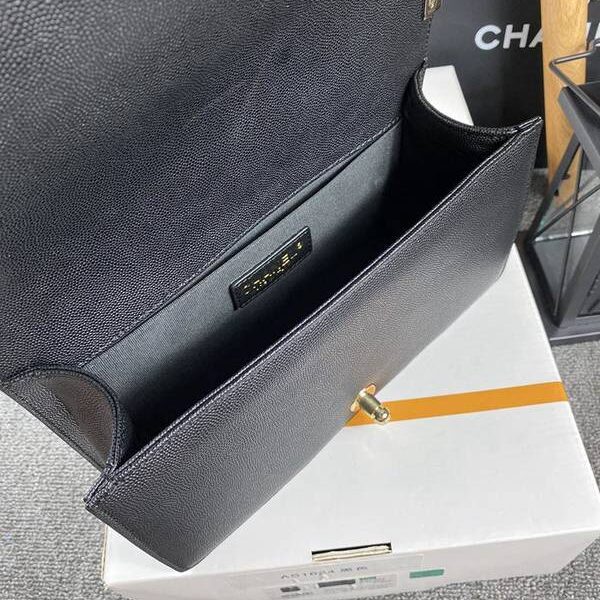 時尚a貨chanel 18秋冬爆款67086 leboy系列菱格進口細球紋小牛皮chb12044