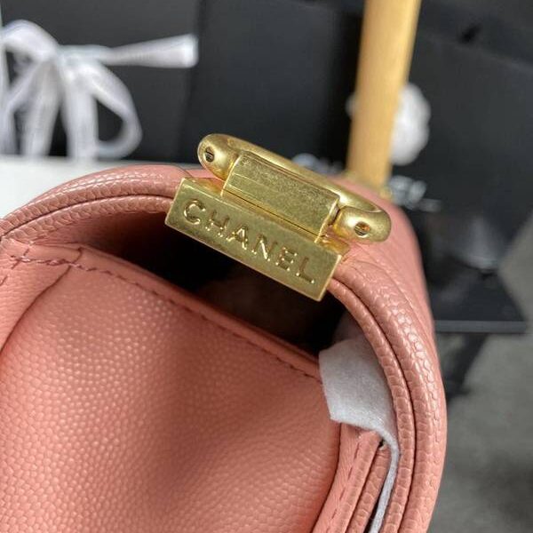 高仿網台灣chanel 18秋冬爆款67086 leboy系列菱格進口細球紋小牛皮chb12048