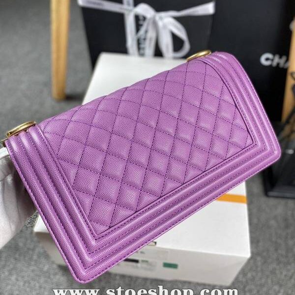 奢侈品1：1chanel 18秋冬爆款67086 leboy系列菱格進口細球紋小牛皮chb12049