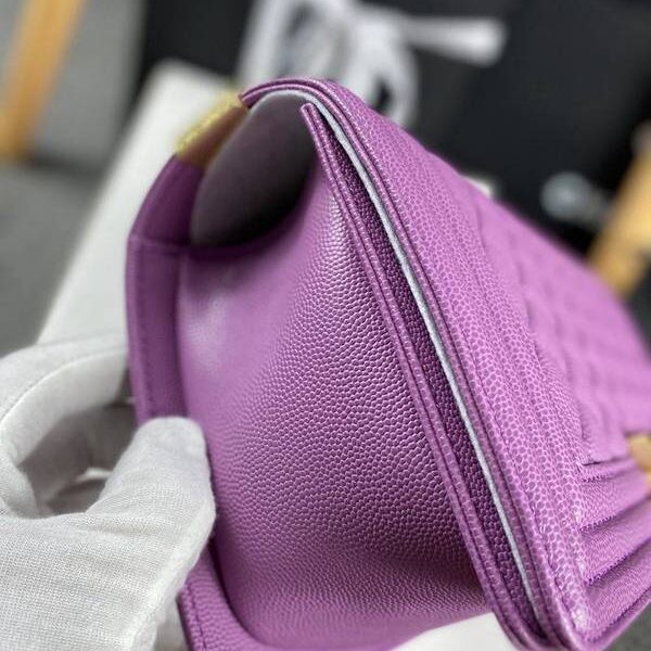 奢侈品1：1chanel 18秋冬爆款67086 leboy系列菱格進口細球紋小牛皮chb12049
