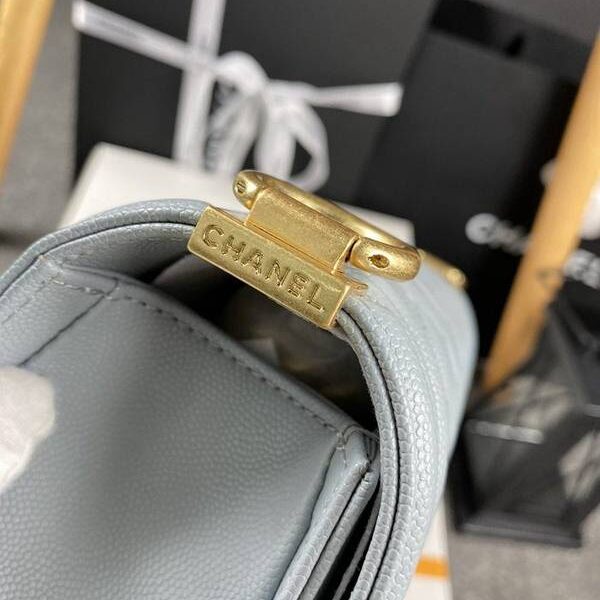 最高等級chanel 18秋冬爆款67086 leboy系列菱格進口細球紋小牛皮chb12050
