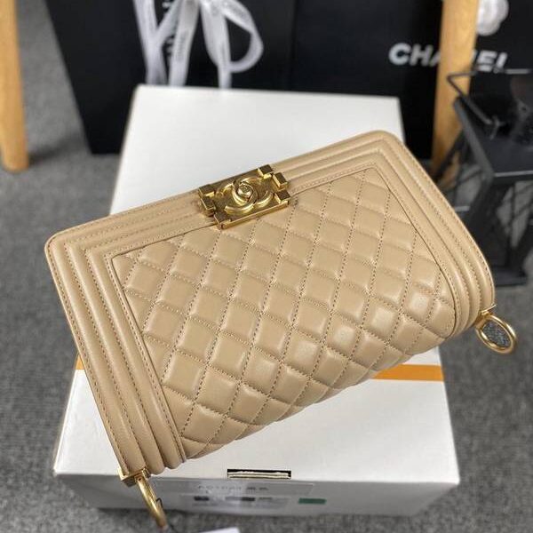奢侈品高仿羊皮chanel香奈兒67086原單羊皮chb12056