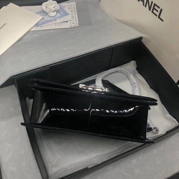 頂級高仿chanel67086漆皮進口珠光漆牛皮chb12088