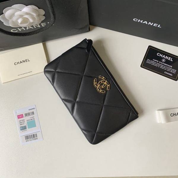 高仿精品推薦chanel 19系列小羊皮大格子零錢包手拿隨身包chb12381 3 高仿精品推薦chanel 19系列小羊皮大格子零錢包手拿隨身包chb12381