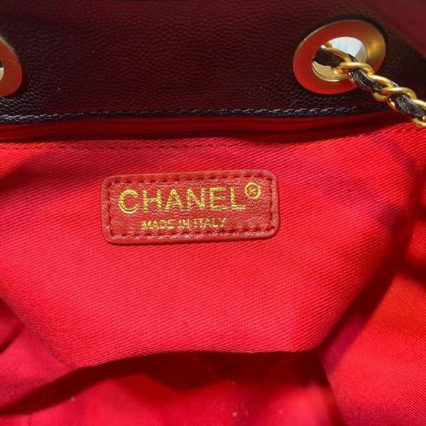 頂級原單chanel2020早秋新款黑金魚子醬牛皮水桶包chb12442 7 頂級原單chanel2020早秋新款黑金魚子醬牛皮水桶包chb12442