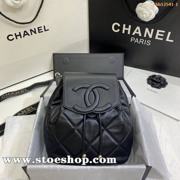 頂級原單chanel新款小羊皮雙肩包chb12541