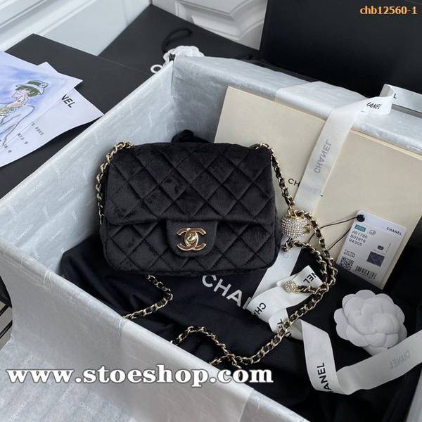 高仿包chanel2020早秋季最新絲絨鑽球chb12560