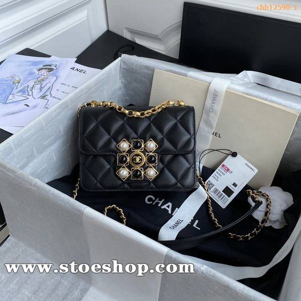 高仿精品批發chanel 2020秋冬款AS1889 coco king dom 包包chb12590