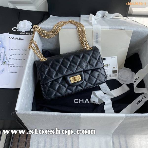 頂級原單chanel Reissue永恆經典秋冬季官方最新原廠進口胎牛chb12636