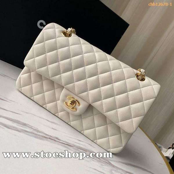 奢侈品a貨A1112chanel CF 經典款菱格系列原版小羊皮chb12678