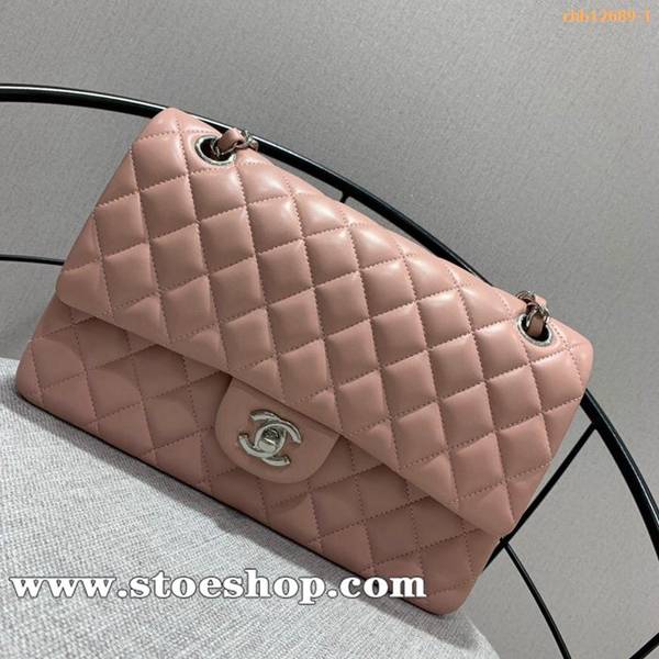 a貨A1112chanel CF 經典款菱格系列原版小羊皮chb12689