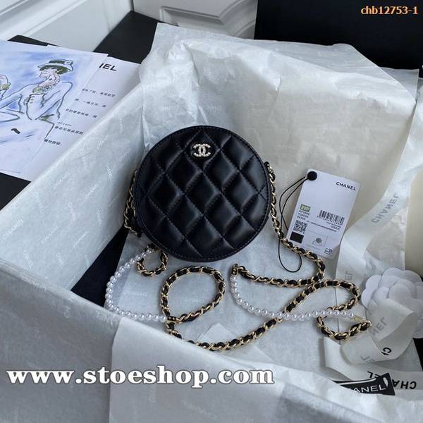 A貨1：1chanel 2020新款AP0888小圓餅珍珠包 Logochb12753