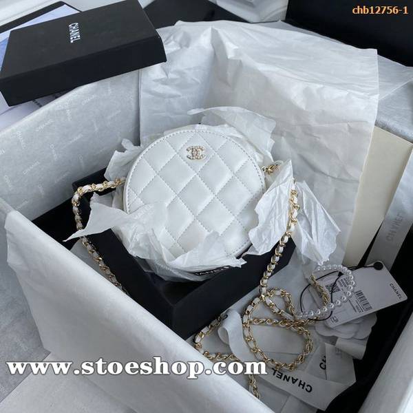 高仿包chanel 2020新款AP0888小圓餅珍珠包 Logochb12756