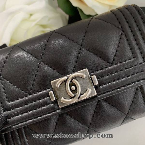 高仿奢侈品chanel leboy小卡包小羊皮菱格紋路chb12853 5 高仿奢侈品chanel leboy小卡包小羊皮菱格紋路chb12853
