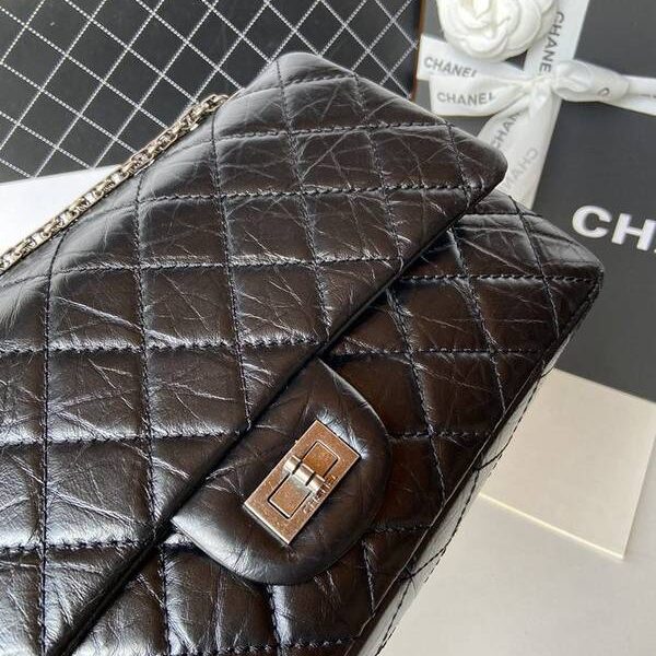 頂級1：1chanel037587Reissue永恆經典秋冬季官方最新原廠進口胎牛chb12876