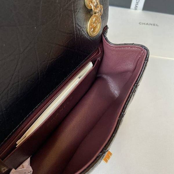 奢侈品chanel037584Reissue永恆經典秋冬季官方最新原廠進口胎牛chb12877