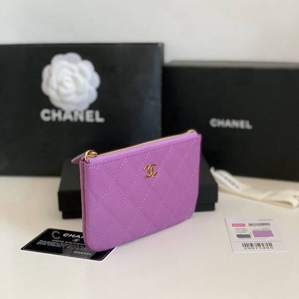 高仿精品推薦chanel 頂級原單早春新款cf系列零錢包chb13014