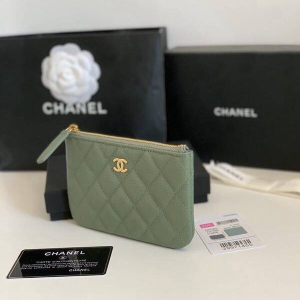 A貨之家chanel 頂級原單早春新款cf系列零錢包chb13018