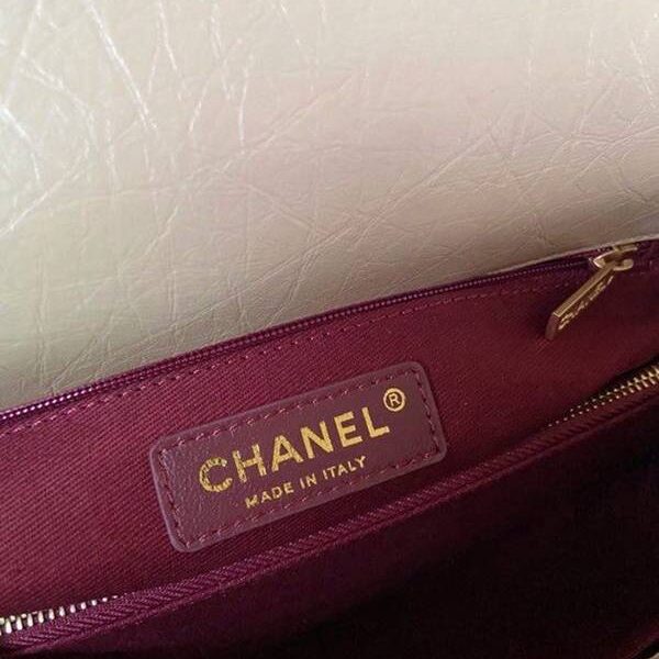 A貨原單chanel 92991最新V格油臘皮配與油臘皮手柄單肩斜挎手提口蓋包chb13091
