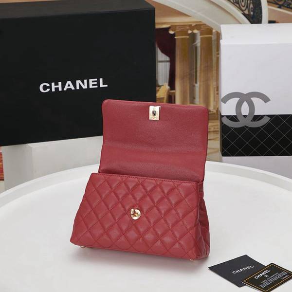 原單chanel A92990最新棱格細顆粒壓花小牛皮手柄單肩斜挎手提中號口蓋包chb13213 7 原單chanel A92990最新棱格細顆粒壓花小牛皮手柄單肩斜挎手提中號口蓋包chb13213