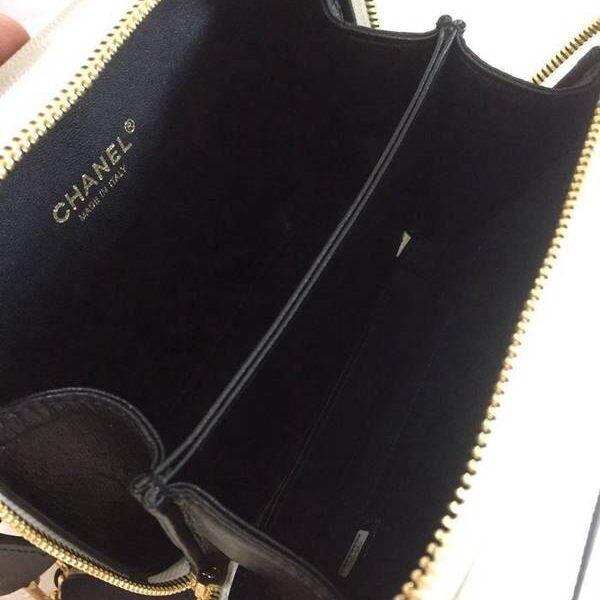 高仿包包批發chanel 93341化妝包logo原廠魚子醬牛皮chb13236