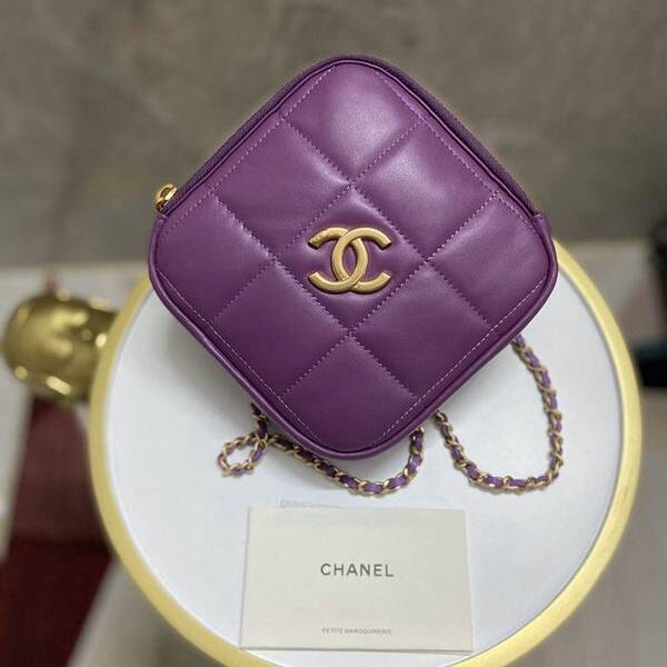 最高等級A貨chanel香奈兒2020新款AS2201最新鑽石包進口羊羔皮chb13253