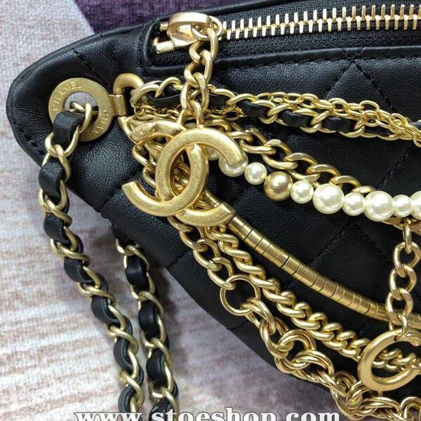 奢侈品Chanel Pre-Fall 2019高級手工坊古埃及元素結合巴黎與紐約現代文明腰包chb13329