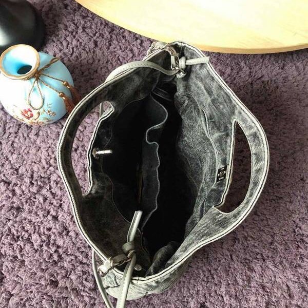 竭誠精品chanel 31bag S1407丹寧系列57977牛仔購物包 雙用單肩chb13330