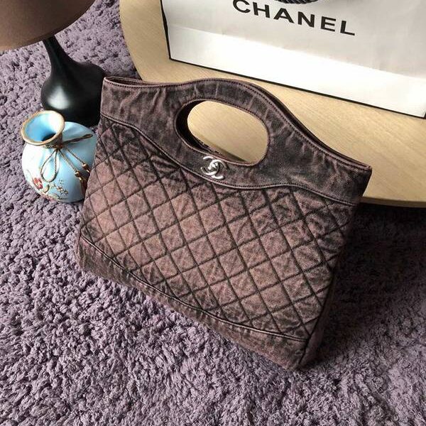 頂級高仿chanel 31bag S1407丹寧系列57977牛仔購物包 雙用單肩chb13331