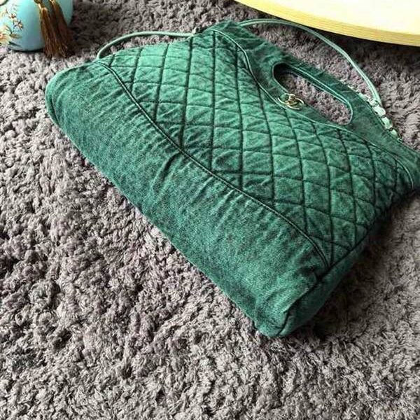 頂級原單chanel 31bag S1407丹寧系列57977牛仔購物包 雙用單肩chb13332