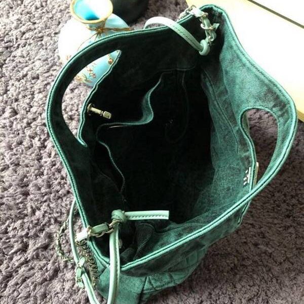 頂級原單chanel 31bag S1407丹寧系列57977牛仔購物包 雙用單肩chb13332