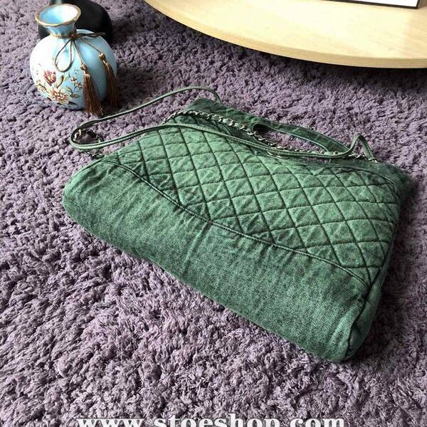 最高等級chanel 31bag S1407丹寧系列57977牛仔購物包 雙用單肩chb13333