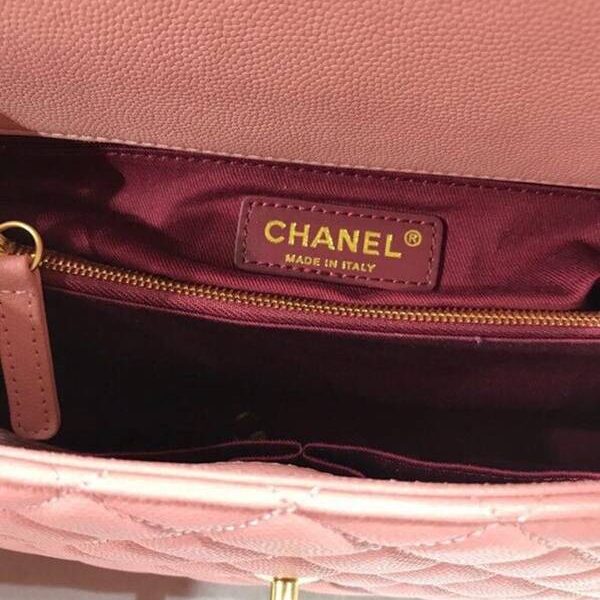 頂級1:1chanel單肩斜挎手提中號口蓋包