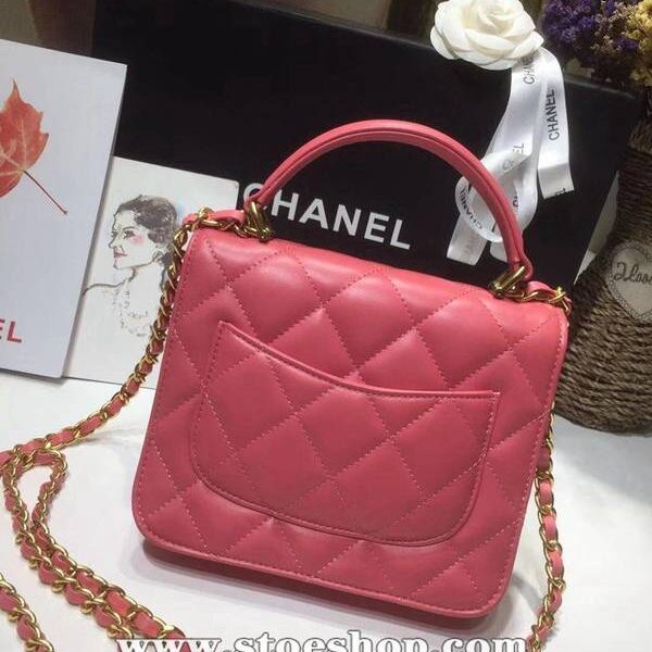高仿網台灣chanel 2021早春手拎包斜掛包chb13472