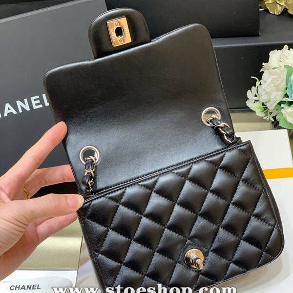 高仿精品批發chanel原廠CF方胖子 經典款之Classic flap bag歐洲原廠GR正品羊皮chb13508
