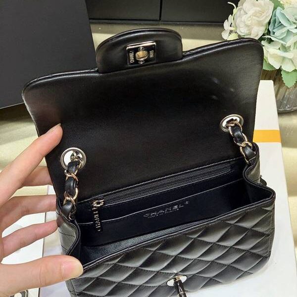 高仿精品批發chanel原廠CF方胖子 經典款之Classic flap bag歐洲原廠GR正品羊皮chb13508