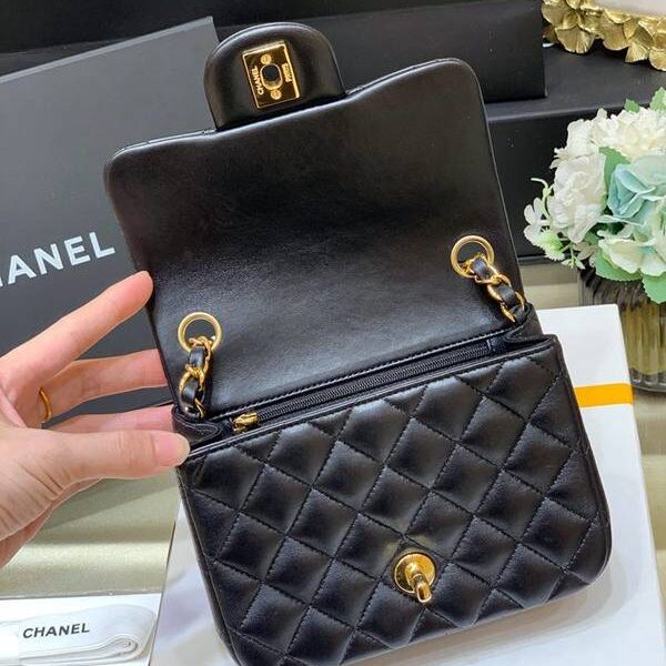 高仿包chanel原廠CF方胖子 經典款之Classic flap bag歐洲原廠GR正品羊皮chb13509