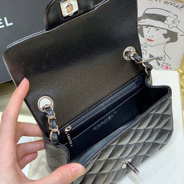 高仿包chanel原廠CF方胖子 經典款之Classic flap bag歐洲原廠GR正品羊皮chb13510