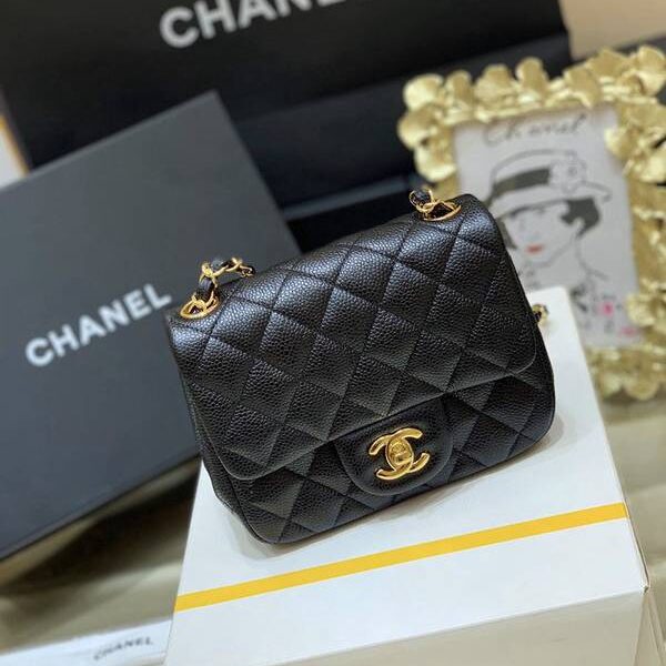 高仿精品推薦chanel原廠CF方胖子 經典款之Classic flap bag歐洲原廠GR正品羊皮chb13511
